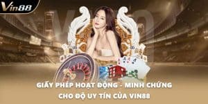 Giấy Phép Hoạt Động - Minh Chứng Cho Độ Uy Tín Của VIN88
