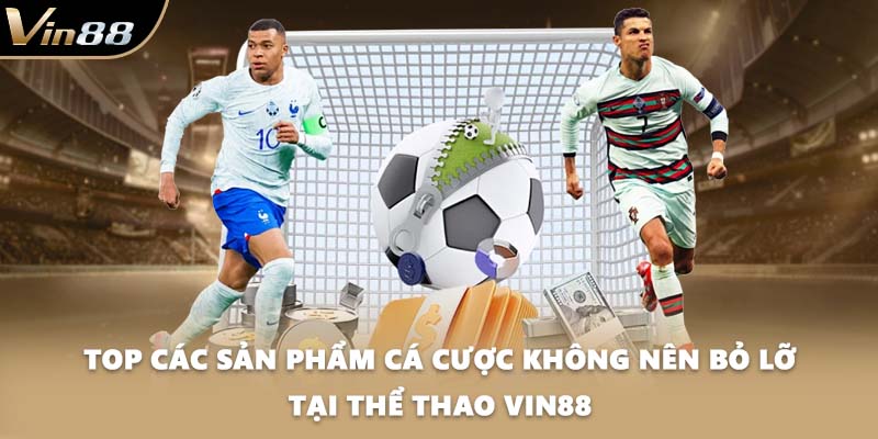 Top các sản phẩm cá cược không nên bỏ lỡ tại thể thao VIN88
